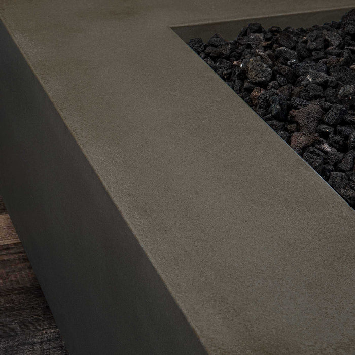 Starfire Designs Gravity 36" Square Concrete Gas Fire Pit Starfire Designs