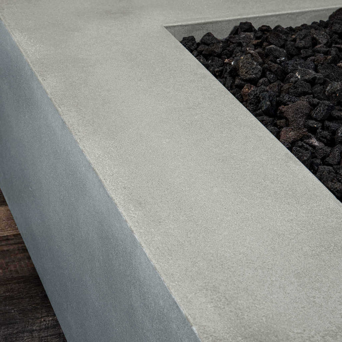 Starfire Designs Gravity 48" x 32" Rectangle Concrete Gas Fire Pit Starfire Designs