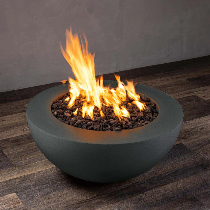 Starfire Designs Gravity 36" Round Concrete Gas Fire Pit Starfire Designs