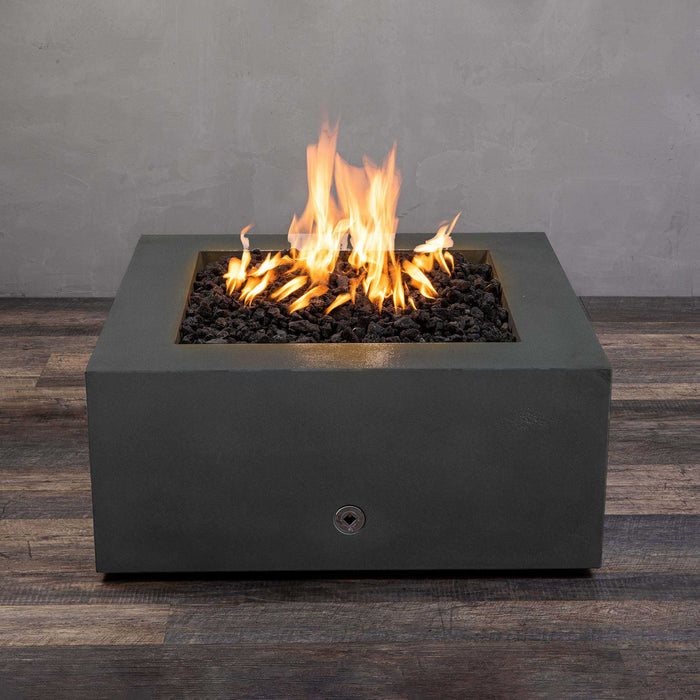 Starfire Designs Gravity 36" Square Concrete Gas Fire Pit Starfire Designs