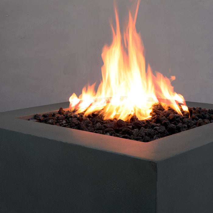 Starfire Designs Gravity 36" Square Concrete Gas Fire Pit Starfire Designs