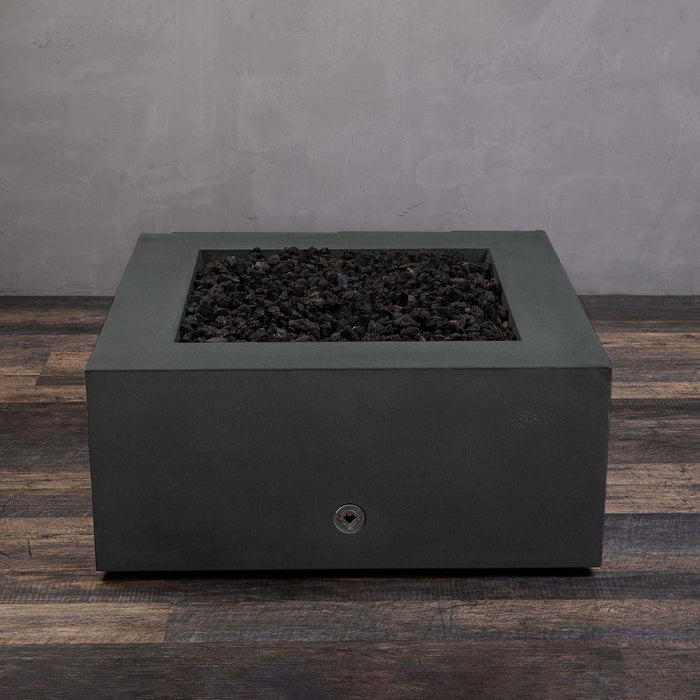 Starfire Designs Gravity 36" Square Concrete Gas Fire Pit Starfire Designs