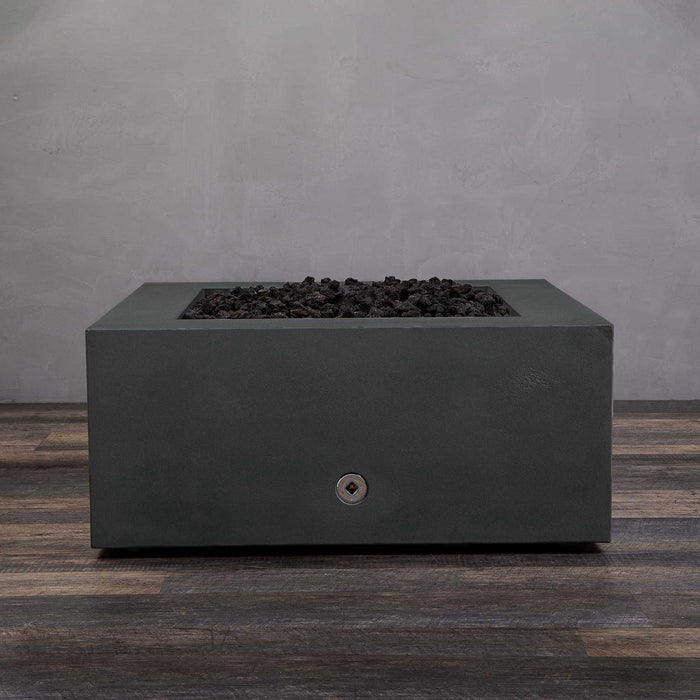 Starfire Designs Gravity 36" Square Concrete Gas Fire Pit Starfire Designs