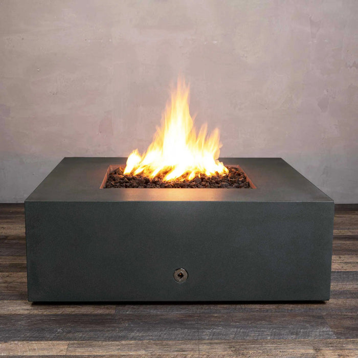 Starfire Designs Gravity 45" Square Concrete Gas Fire Pit Starfire Designs