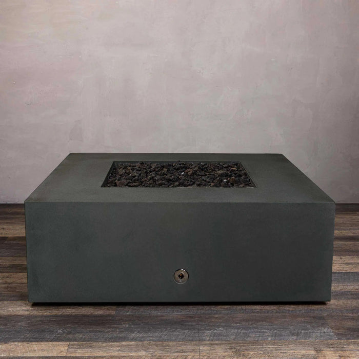 Starfire Designs Gravity 45" Square Concrete Gas Fire Pit Starfire Designs