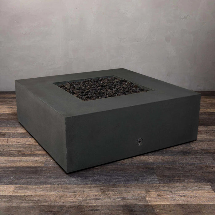 Starfire Designs Gravity 45" Square Concrete Gas Fire Pit Starfire Designs