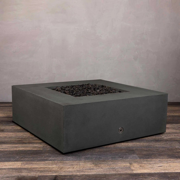 Starfire Designs Gravity 45" Square Concrete Gas Fire Pit Starfire Designs
