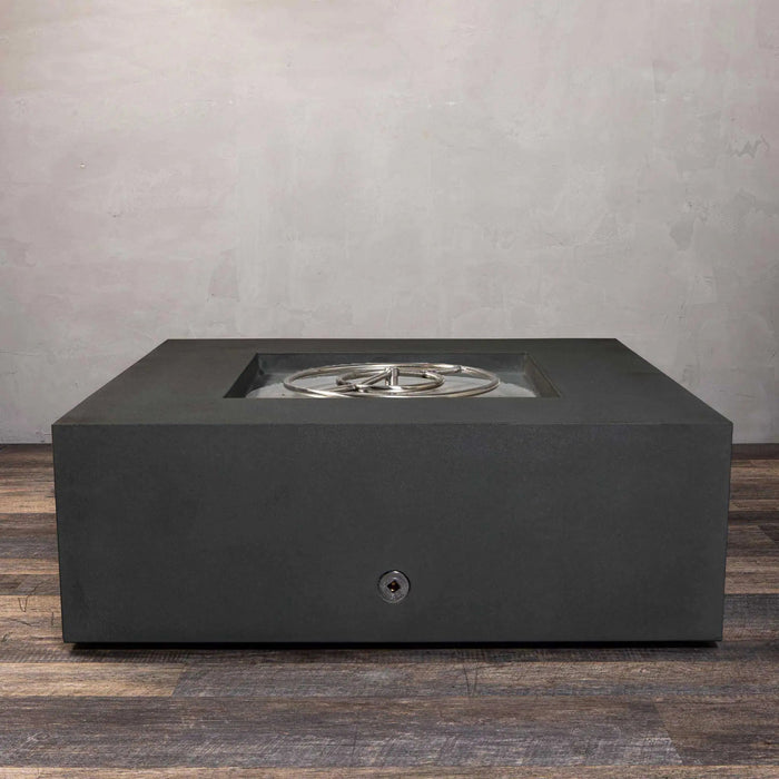 Starfire Designs Gravity 45" Square Concrete Gas Fire Pit Starfire Designs