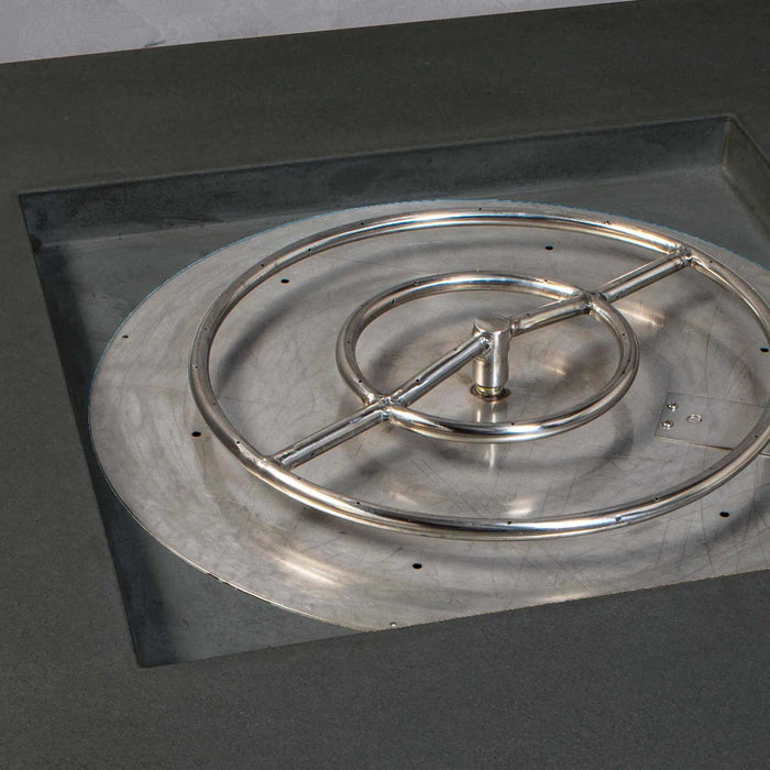 Starfire Designs Gravity 45" Square Concrete Gas Fire Pit Starfire Designs