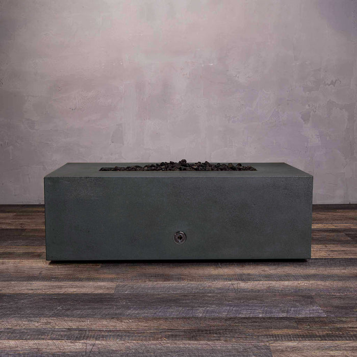 Starfire Designs Gravity 48" x 32" Rectangle Concrete Gas Fire Pit Starfire Designs