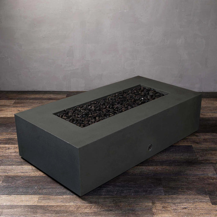 Starfire Designs Gravity 60" x 32" Rectangle Concrete Gas Fire Pit Starfire Designs