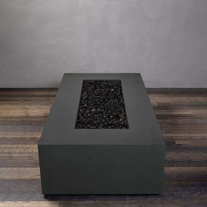 Starfire Designs Gravity 60" x 32" Rectangle Concrete Gas Fire Pit Starfire Designs