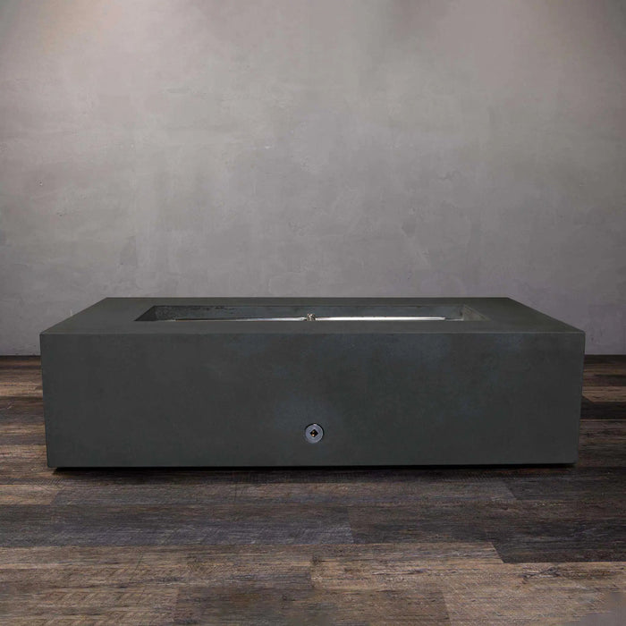 Starfire Designs Gravity 60" x 32" Rectangle Concrete Gas Fire Pit Starfire Designs