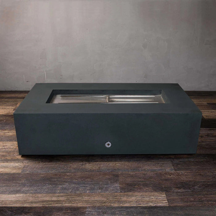 Starfire Designs Gravity 60" x 32" Rectangle Concrete Gas Fire Pit Starfire Designs