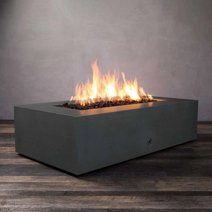 Starfire Designs Gravity 60" x 32" Rectangle Concrete Gas Fire Pit Starfire Designs