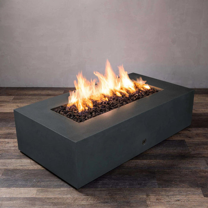 Starfire Designs Gravity 60" x 32" Rectangle Concrete Gas Fire Pit Starfire Designs