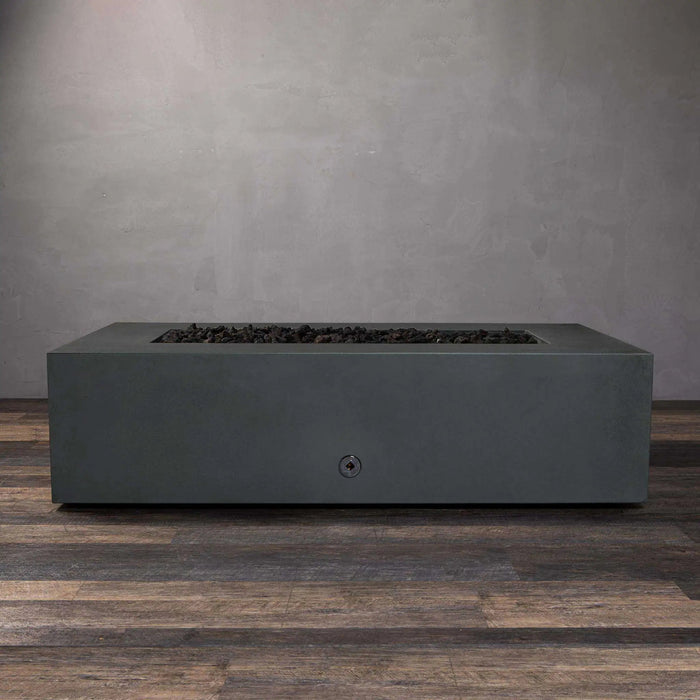Starfire Designs Gravity 60" x 32" Rectangle Concrete Gas Fire Pit Starfire Designs