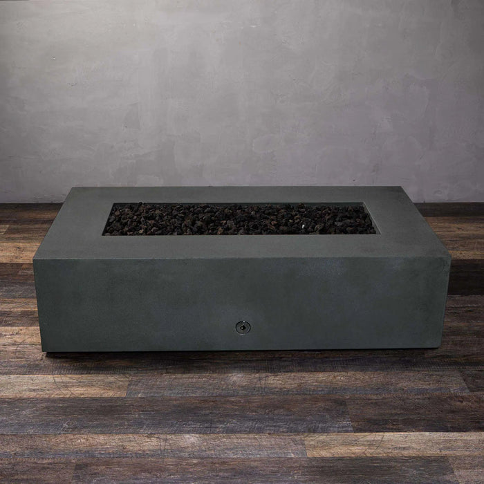 Starfire Designs Gravity 60" x 32" Rectangle Concrete Gas Fire Pit Starfire Designs
