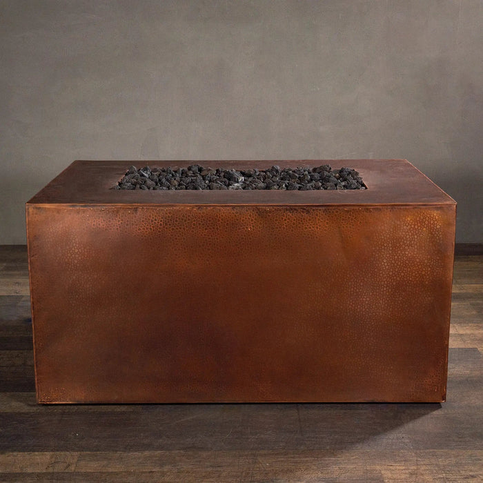 Gravity Moreno 48" W x 32" L Rectangle Copper Fire Pit - MORGRV483224 by Starfire Designs Starfire Designs