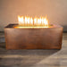 Gravity Moreno 60" W x 24" L Rectangle Copper Fire Pit - MORGRV602424 by Starfire Designs Starfire Designs