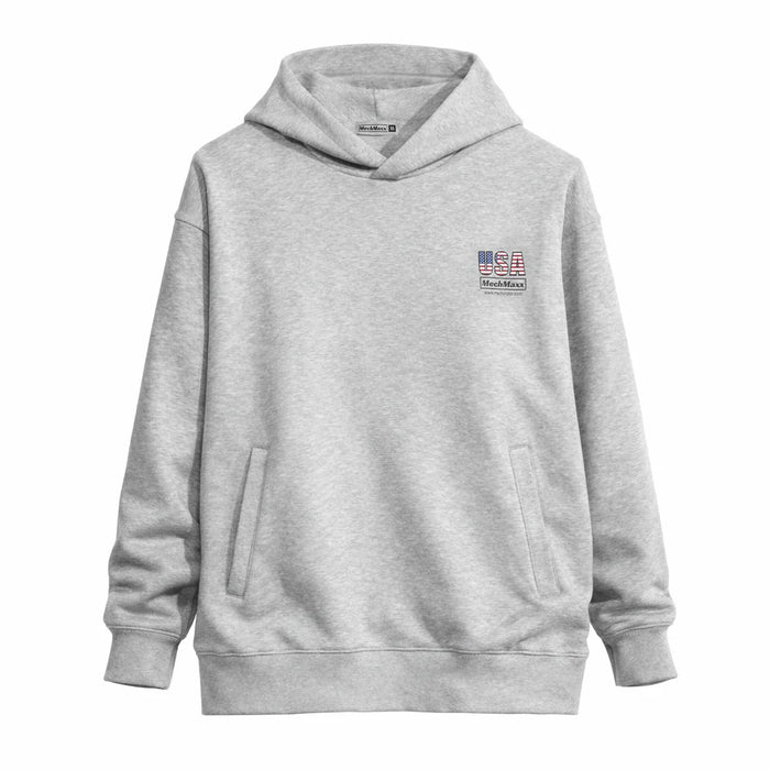 Grey Hoodie, Size 3XL