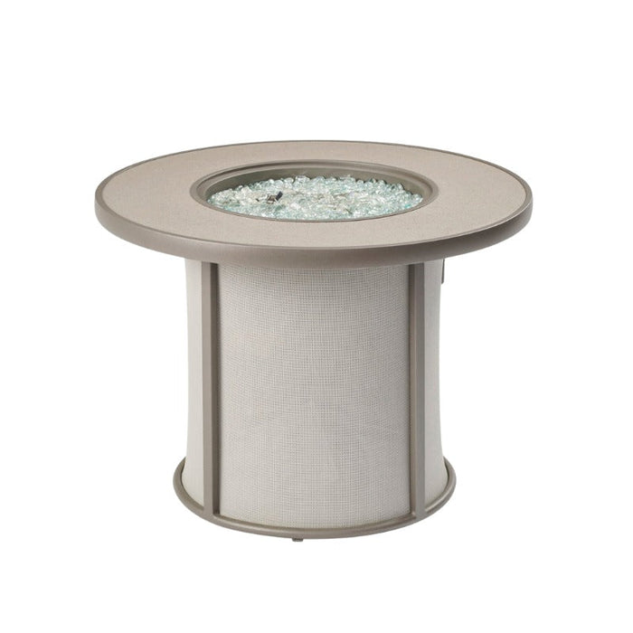 The Outdoor Greatroom Stonefire Round Gas Fire Pit Table | SF-32