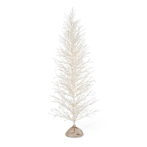 Winter Wonderland 7' Lit Tree H-066-3-865-007 - angle view