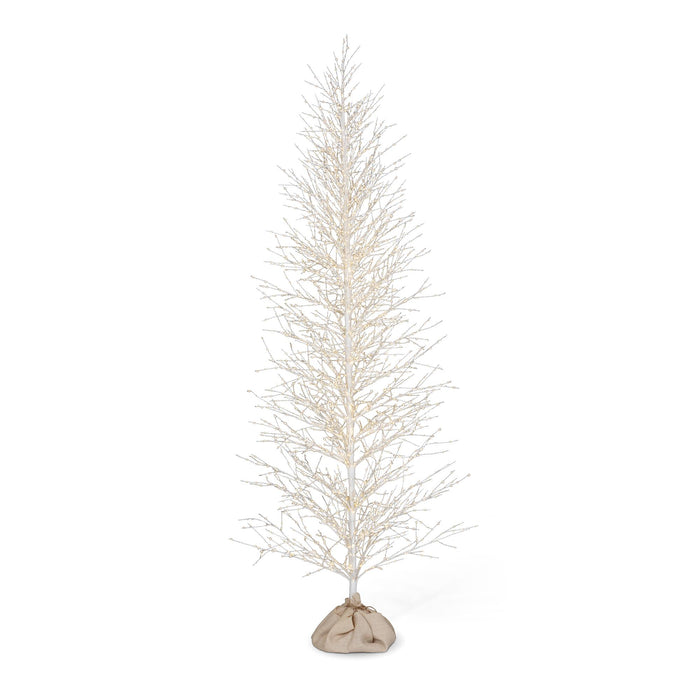 Winter Wonderland 9' Lit Tree H-066-3-866-007 - angle view