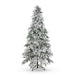 Flocked Down Swept Tree, 9' H-083-3-865-16H - angle view