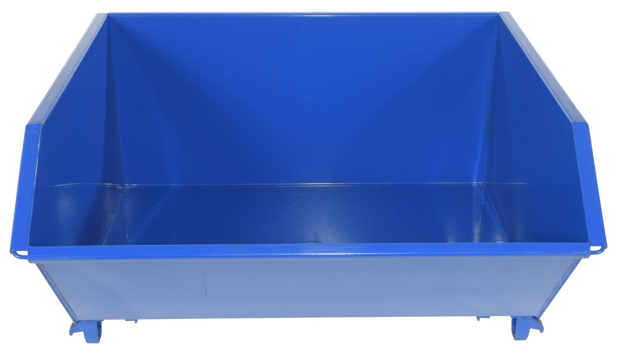 Vestil H-100-HS steel high strength low profile hopper - view 2