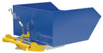 Vestil H-100-LD-BD steel light duty bump & dump hopper - view 2