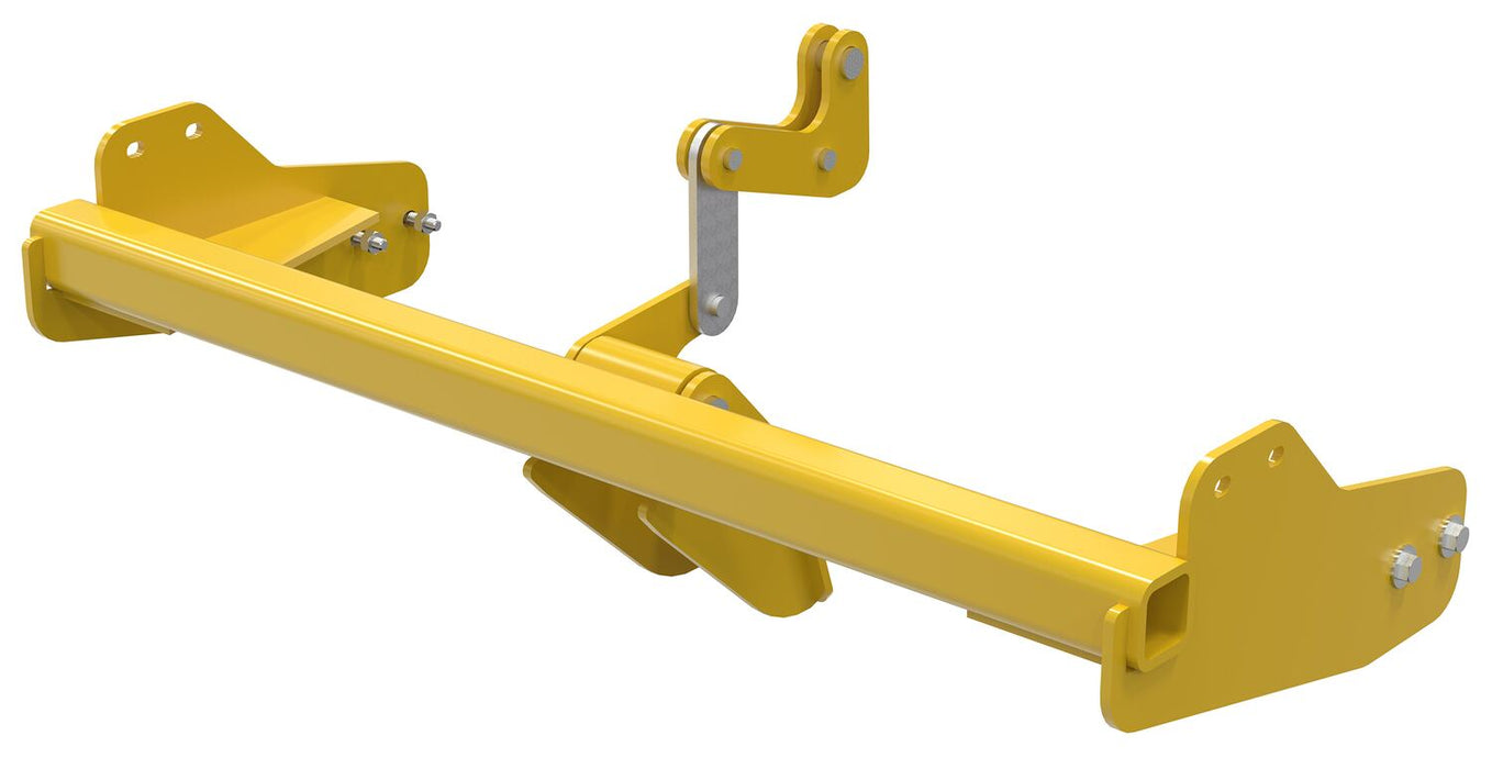 Vestil H-BD-L Steel Bump and Dump Retro-Fit Kit H-Style Hoppers Yellow
