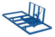 Vestil H-FBOD-4896-2 Steel Open Sided Hopper Open Deck 2,000 lb. Capacity Blue
