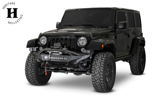 Addictive Desert Designs 2007-2018 Jeep Wrangler JK Stealth Fighter Front Bumper Heritage – image 1 of 5