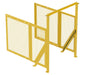 Vestil HBD-SLC Factory Installed Steel Hydraulic Box Dumper Safety Light Curtain Option Yellow