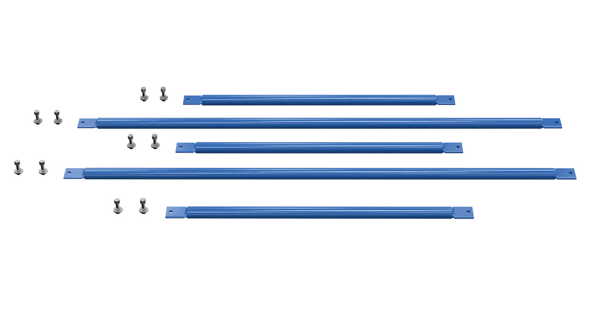Vestil HBS-10123 Steel Structural Cantilever Brace Set 36 in. x 144 in. Blue