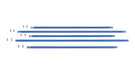 Vestil HBS-10125 Steel Structural Cantilever Brace Set 60 in. x 144 in. Blue