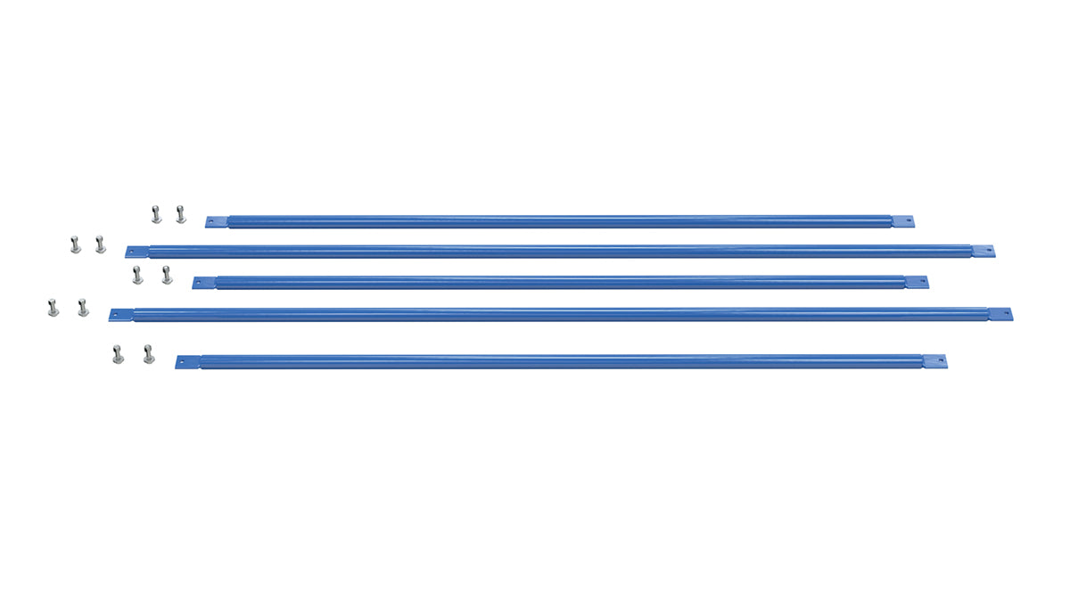 Vestil HBS-10126 Steel Structural Cantilever Brace Set 72 in. x 144 in. Blue