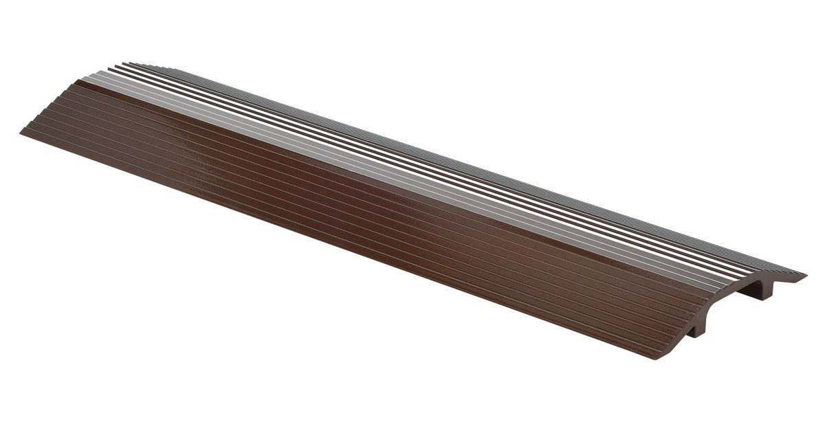 Vestil HCR-24-BRN aluminum extruded hose and cable crossover - view 2