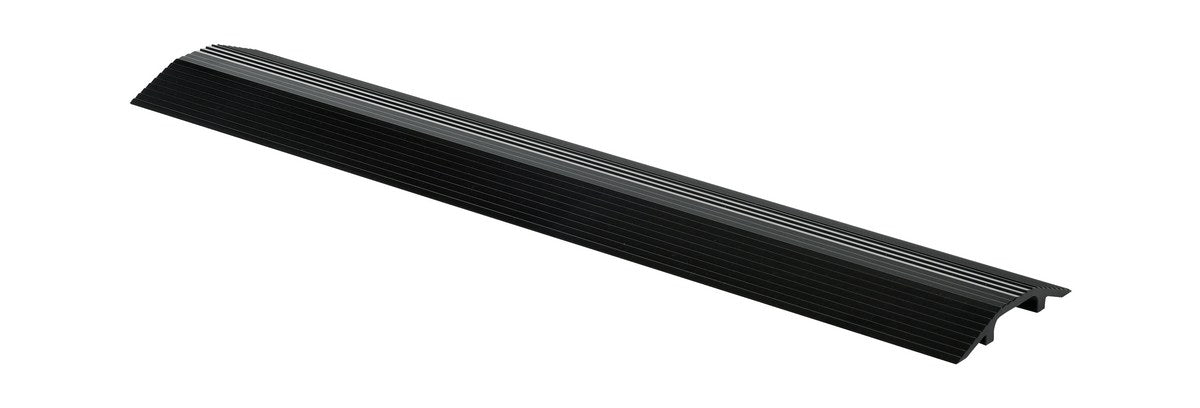 Vestil HCR-36-BK Aluminum Extruded Hose and Cable Crossover 36 in. Length Black