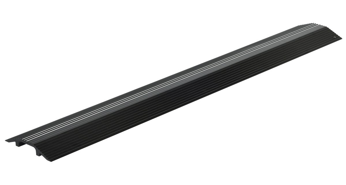 Vestil HCR-48-BK Aluminum Extruded Hose and Cable Crossover 48 in. Length Black