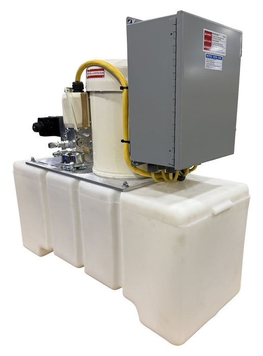 Vestil HDC-905-WD factory installed wash-down motor and nema four enclosure for - view 2