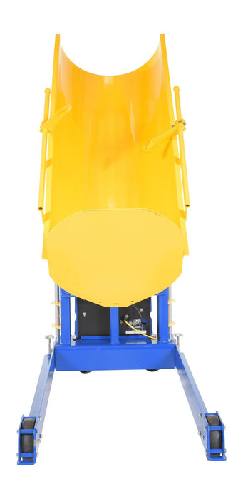 Vestil HDD-48-10-P-DC steel dc powered portable hydraulic drum dumper - view 3