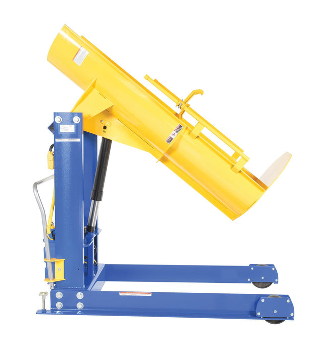Vestil HDD-48-10-P-DC steel dc powered portable hydraulic drum dumper - view 5