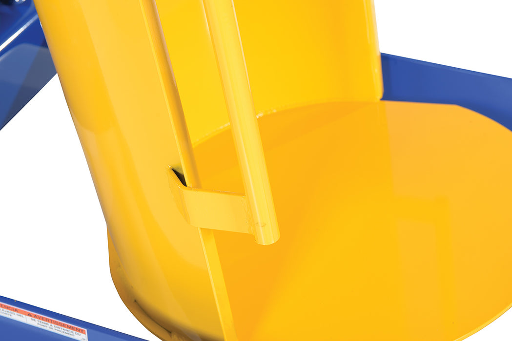 Vestil HDD-48-10-P steel portable hydraulic drum dumper - view 8