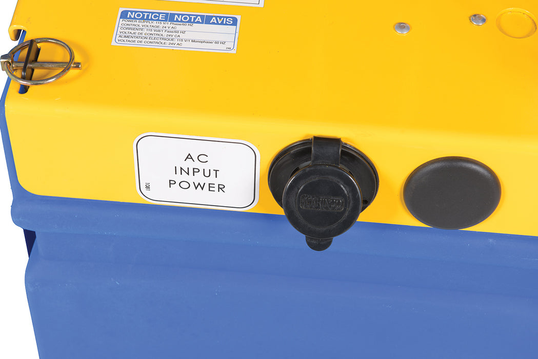 Vestil HDD-48-10-P steel portable hydraulic drum dumper - view 11