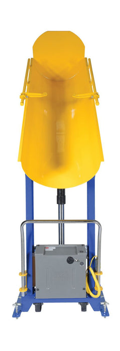 Vestil HDD-48-15-P-DC steel dc powered portable hydraulic drum dumper - view 4
