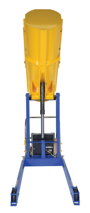 Vestil HDD-48-15-P steel portable hydraulic drum dumper - view 3