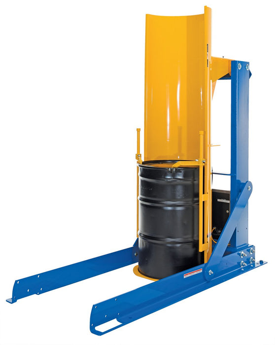 Vestil HDD-60-10-S steel stationary hydraulic drum dumper - view 9