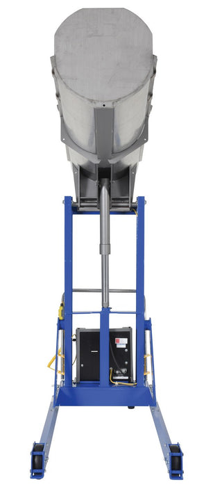 Vestil HDD-60-7-P-SSC stainless steel portable hydraulic drum dumper - view 3